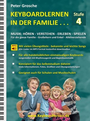 cover image of Keyboardlernen in der Familie (Stufe 4)